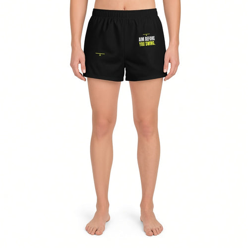 Aim Then Swing Shorts — front